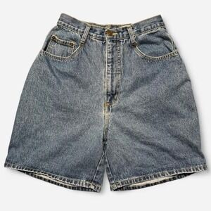 Class 955 Vintage High Waisted Denim‎ Shorts Size 11/12